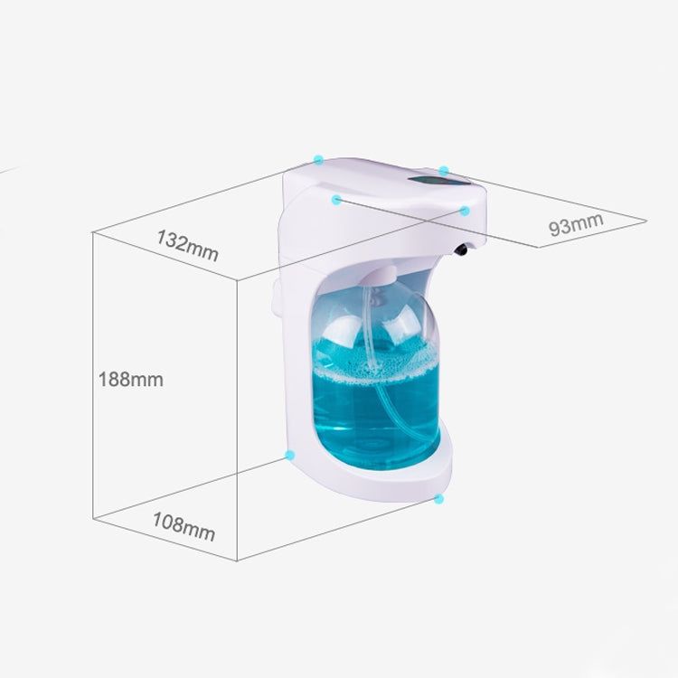 OH-Bubble Wall-mounted Desktop Dual-use Plastic Automatic Induction Foam Soap Dispenser — view 3