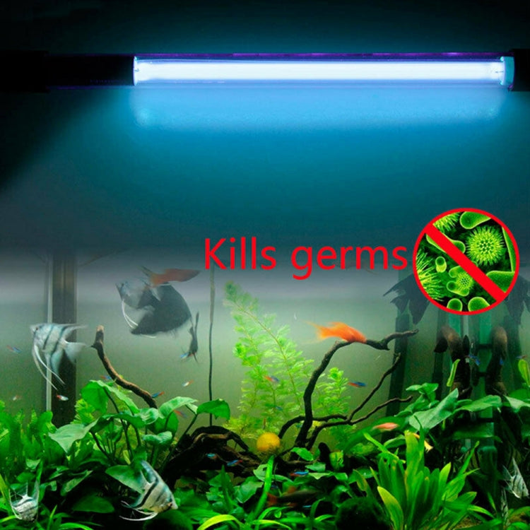 110V 11W UV Ultraviolet Algae Disinfection Fish Tank Lamp, US Plug