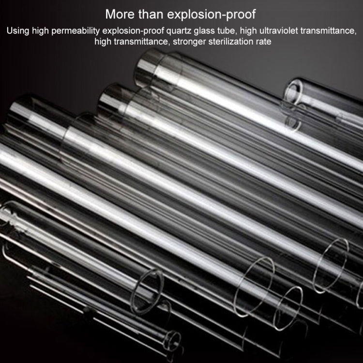 110V 11W UV Ultraviolet Algae Disinfection Fish Tank Lamp, US Plug
