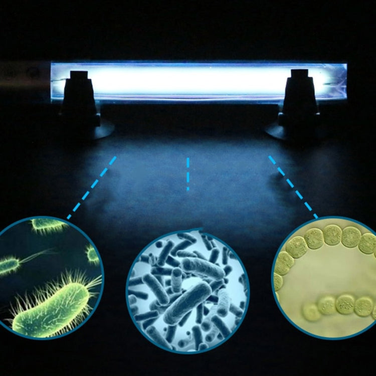 110V 11W UV Ultraviolet Algae Disinfection Fish Tank Lamp, US Plug