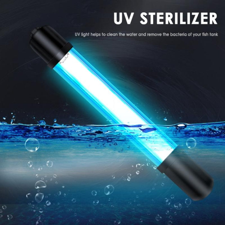 110V 11W UV Ultraviolet Algae Disinfection Fish Tank Lamp, US Plug