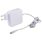 87W USB-C / Type-C Power Adapter Portable Charger with 1.8m Charging Cable, EU Plug