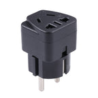 Portable Universal Five-hole WK to EU Plug Socket Power Adapter — WK to UK