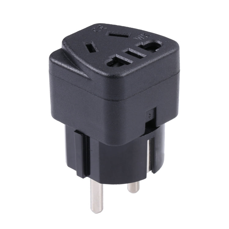 Portable Universal Five-hole WK to EU Plug Socket Power Adapter — WK to UK