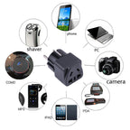 Portable Universal Five-hole WK to EU Plug Socket Power Adapter — view 6