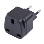 Portable UK to EU Plug Socket Power Adapter