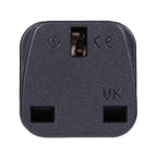 Portable UK to EU Plug Socket Power Adapter
