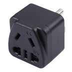 Portable Universal Five-hole WK to AU Three-pin Plug Socket Power Adapter — WK to US