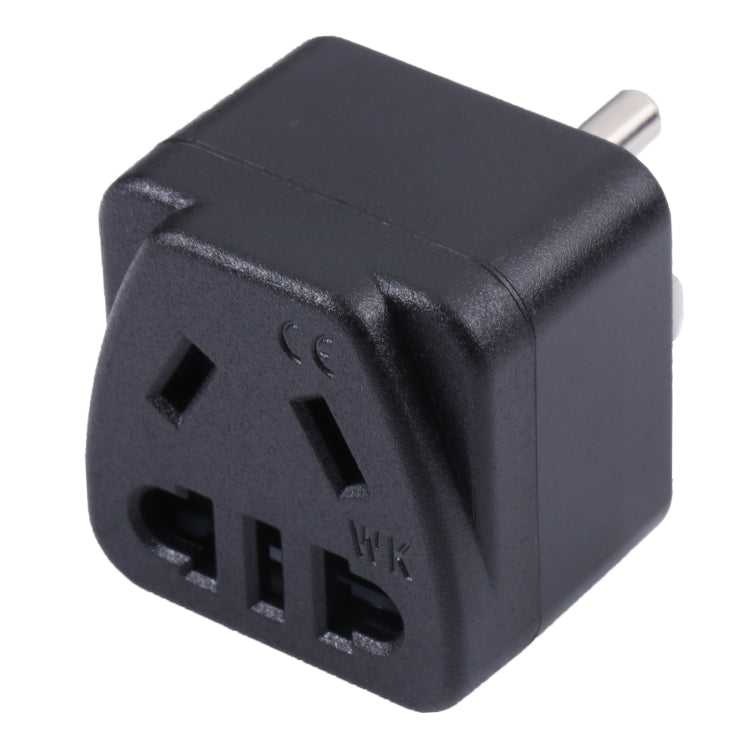 Portable Universal Five-hole WK to AU Three-pin Plug Socket Power Adapter — WK to US