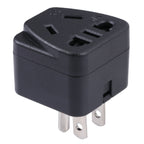 Portable Universal Five-hole WK to AU Three-pin Plug Socket Power Adapter — WK to AU