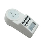 AC 240V Smart Home Plug-in LCD Display Clock Summer Time Function 12/24 Hours Changeable Timer Switch Socket, AU Plug — view 4