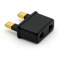 US/EU Plug to UK Plug Adapter Power Socket Travel Converter