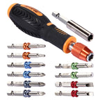 JAKEMY JM-6122 12 in 1 Color Ring Screwdriver Set