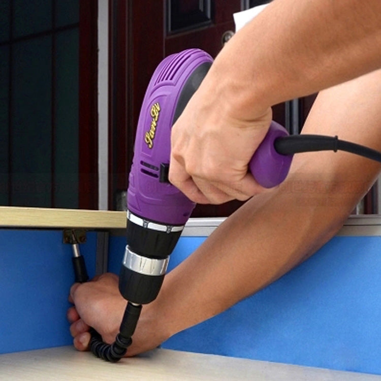 Plastic Rechargeable Drill Electric Screwdriver Dedicated Flexible Shafting Torque Drill Rods, Length: 20cm