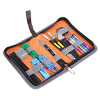 Appropriative Professional Screwdriver Repair Open Tool Kit with Leather Handbag For iPhone 7 & 7 Plus