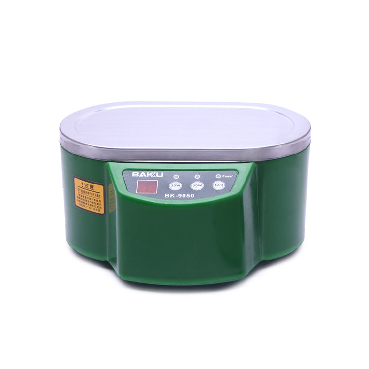 BAKU BK-9050 30W / 50W Adjustable 0.6L LCD Display Ultrasonic Cleaner, AC 220V