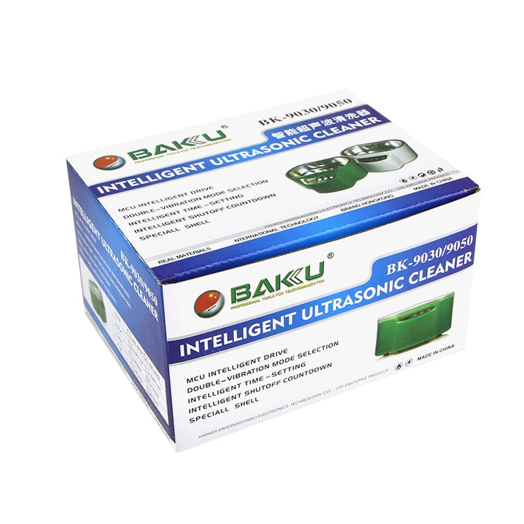 BAKU BK-9050 30W / 50W Adjustable 0.6L LCD Display Ultrasonic Cleaner, AC 220V