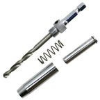 Doors Self Centering Hinge Tapper Core Drill Bit Set Hole Puncher Woodworking Tools(5/64, 7/64, 9/64, 11/64 inch), 4 PCS/Set