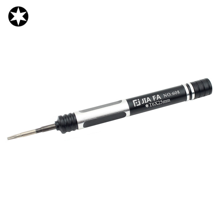 JIAFA JF-608-T6 Torx T6 Mobile Phone Repair Screwdriver (Black)