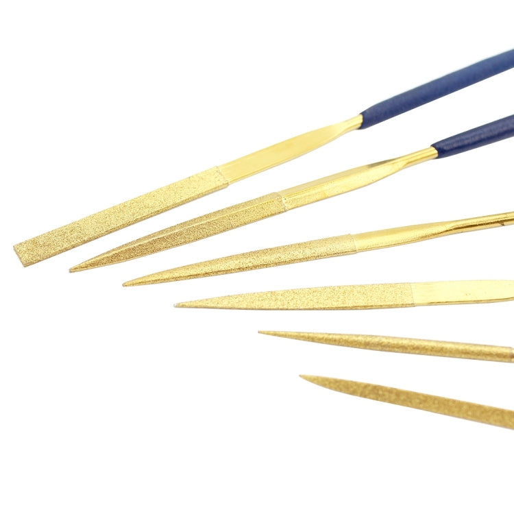 JF-170407 10 in 1 3x140mm Gold Plating Files Group Tool Set
