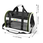 FUNADD Pet Travel Carrier Bag Shoulder Foldable Tote Bag