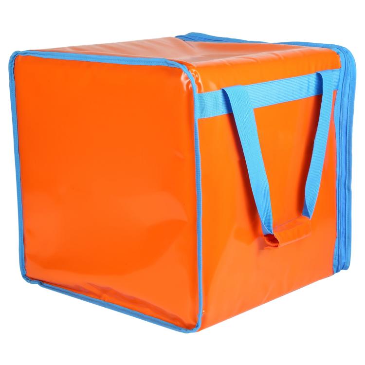 Front-opening Dual-Layer Pizza Delivery Carry Bag Insulated Food Delivery Box, Size: 45x42x43cm