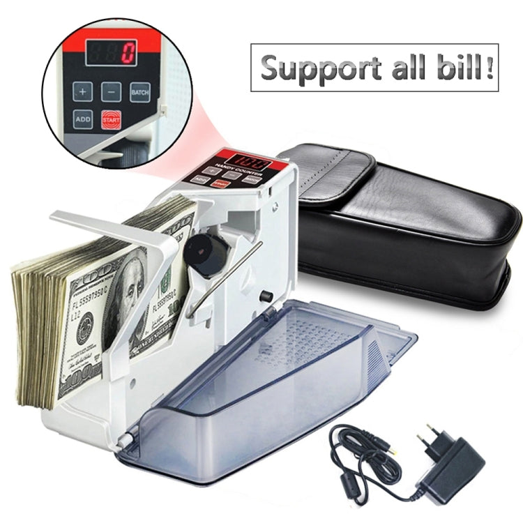 V40 Handheld Mini Portable Small Money Counting Machine, Specification: UK Plug — view 4