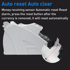 2108UV/IR 220V Multi-Currency Currency Counter, Specification: EU Plug