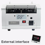 2108 UVMGIR 220V Multi-Currency Multifunctional Money Counter, Specifications:UK Plug