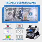 AL-920 Dual CIS Image Multi-Currency Vertical Currency Counter, Specifications:US Plug — view 7