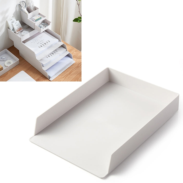 Desktop Removable A4 Assembled File Storage Box, 0115-1 (Blue Green), 0115-1 (Grey White) — view 12