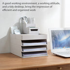 Desktop Removable Assembled Small File Storage Box