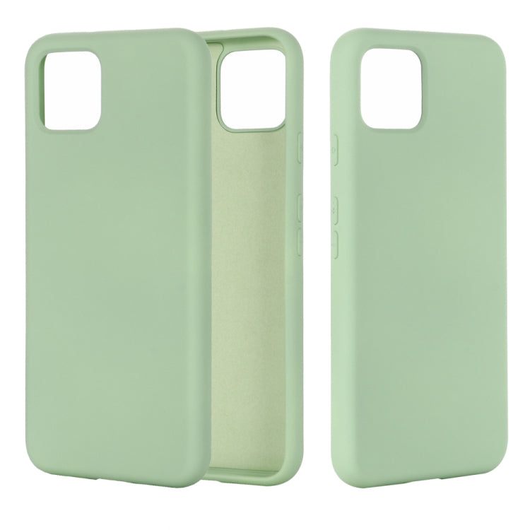 Solid Color Liquid Silicone Shockproof Full Coverage Case for Google Pixel 4XL