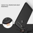 Brushed Texture Carbon Fiber Shockproof TPU Case for Google Pixel 3, Google Pixel 3