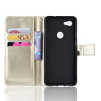 Retro Crazy Horse Texture Horizontal Flip Leather Case for Google Pixel 3 lite, with Holder & Card Slots & Photo Frame
