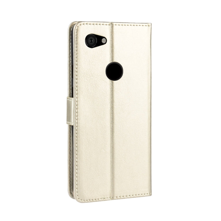 Retro Crazy Horse Texture Horizontal Flip Leather Case for Google Pixel 3 lite, with Holder & Card Slots & Photo Frame