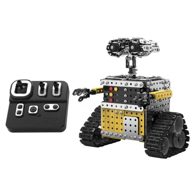 DIY Stainless Steel Assembly Remote Control Robot Interactive Intelligence Toy, MoFun SW(RC)009