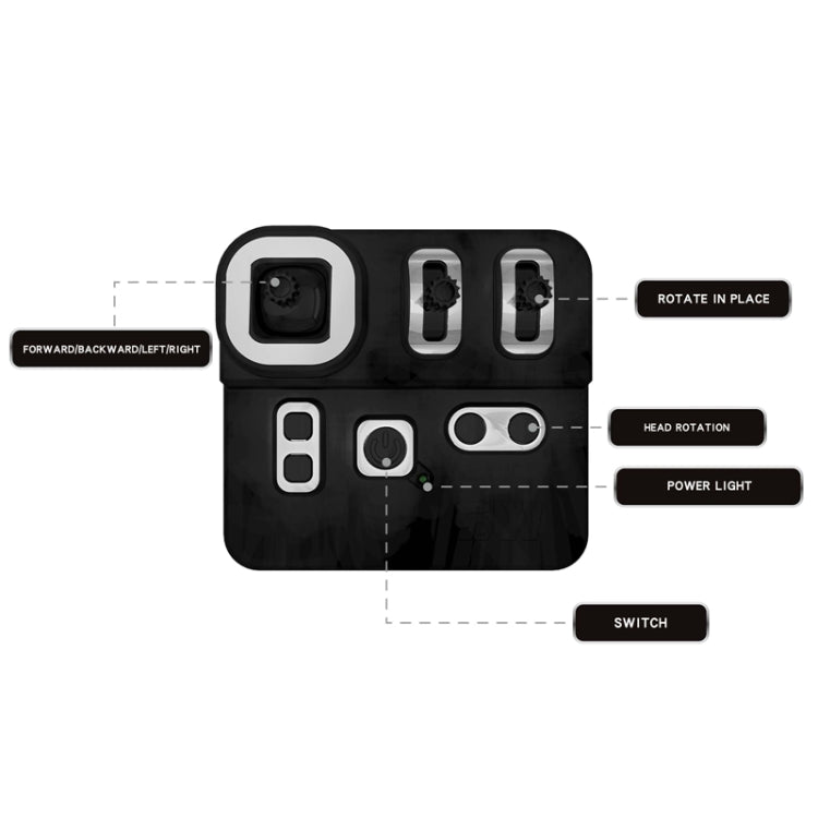 DIY Stainless Steel Assembly Remote Control Robot Interactive Intelligence Toy, MoFun SW(RC)009