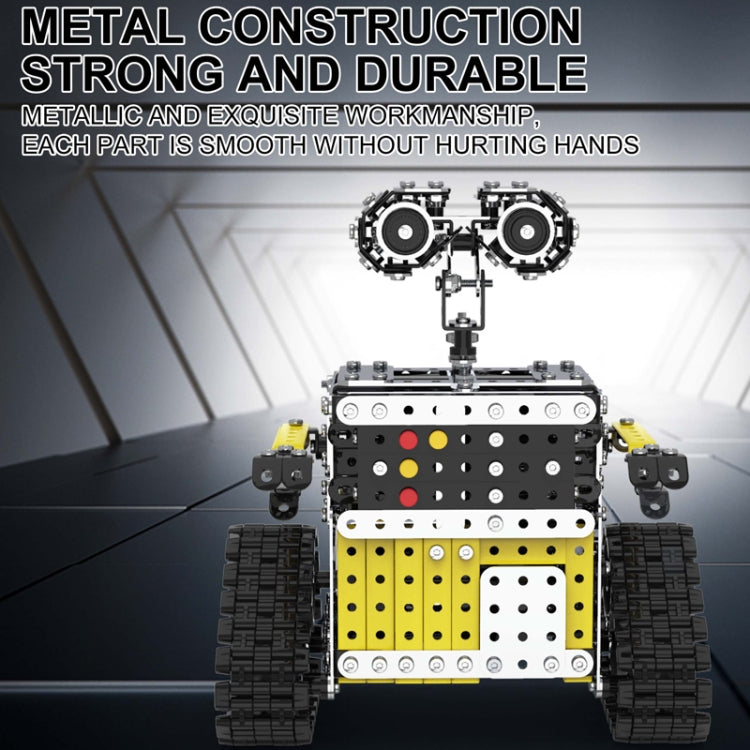 DIY Stainless Steel Assembly Remote Control Robot Interactive Intelligence Toy, MoFun SW(RC)009