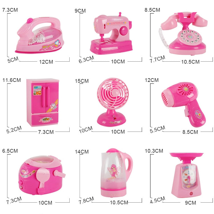 Mini Rice Cooker Pretend Play Children Simulation Appliances Toys