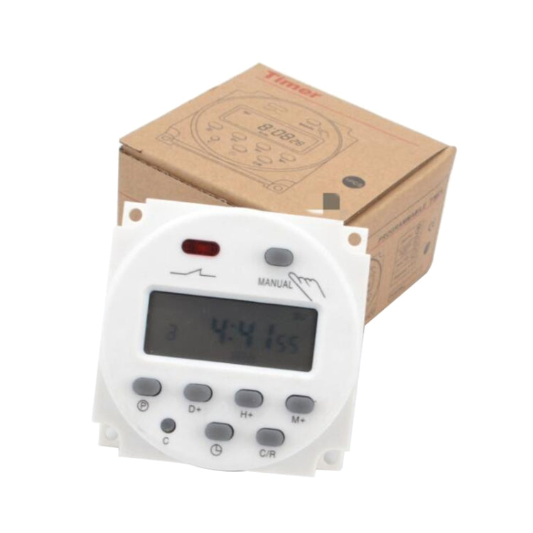 CN101A AC110V Microcomputer Time Switch Digital LCD Power Timer