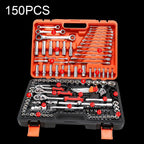 Multi-function Car Repair Combination Toolbox Ratchet Wrench Set, 150 In 1