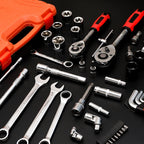 Multi-function Car Repair Combination Toolbox Ratchet Wrench Set, 150 In 1