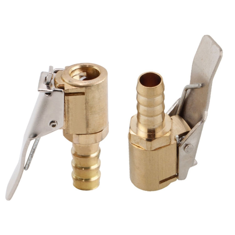 6mm Car Tyre Wheel Tire Air Chuck Inflator Pump Valve Clip Clamp Connector