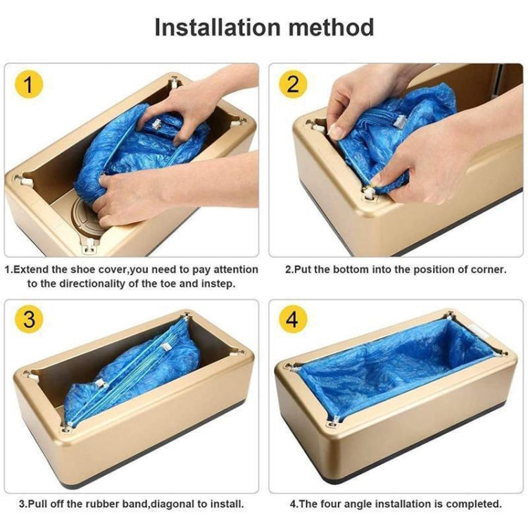 100 PCS Disposable Household T-shaped Shoe Cover