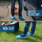 100 PCS Disposable Household T-shaped Shoe Cover