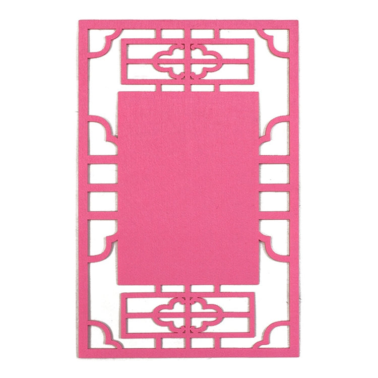 School Stereo Colorful Thick Non-woven Background Pad Decoration Materials, Size: 23.5x36cm — Blue