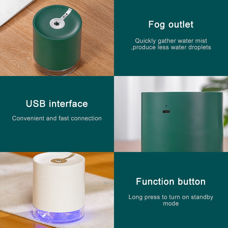 Humidifier with LED Indicator, USB Smart Induction Ultrasonic Spray
