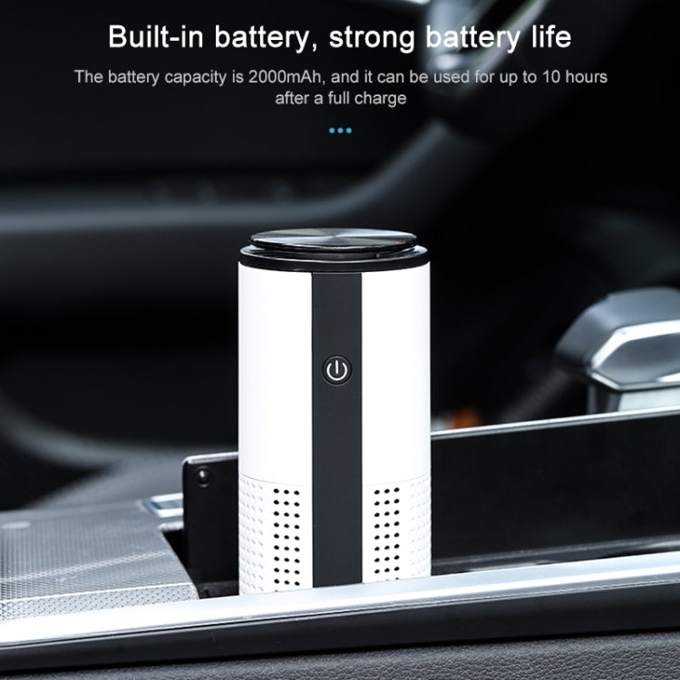 WT-U12 DC 5V Negative Ion Smart Car Air Purifier