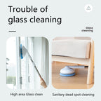 Wireless Electric Intelligent Telescopic Glass Wipe Window Cleaner — view 8